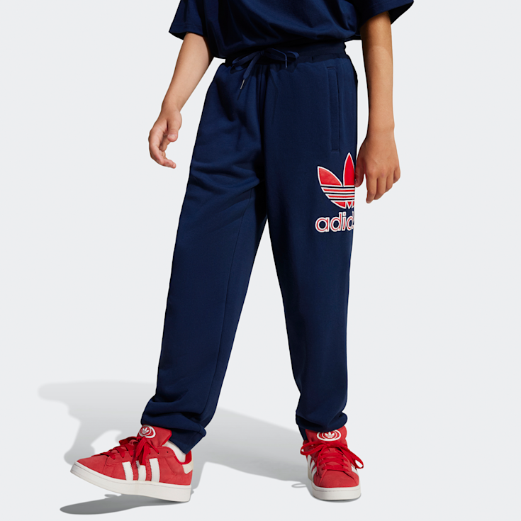 adidas Originals Pantalon de Jogging Enfant Grand Logo bleu (JC9142)