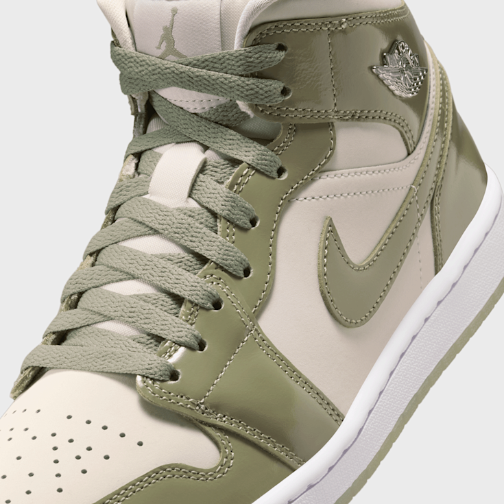 Bubble Gum Jordan Mid GrÃ¼n Damen Satin Jordan High Rot Air Jordan