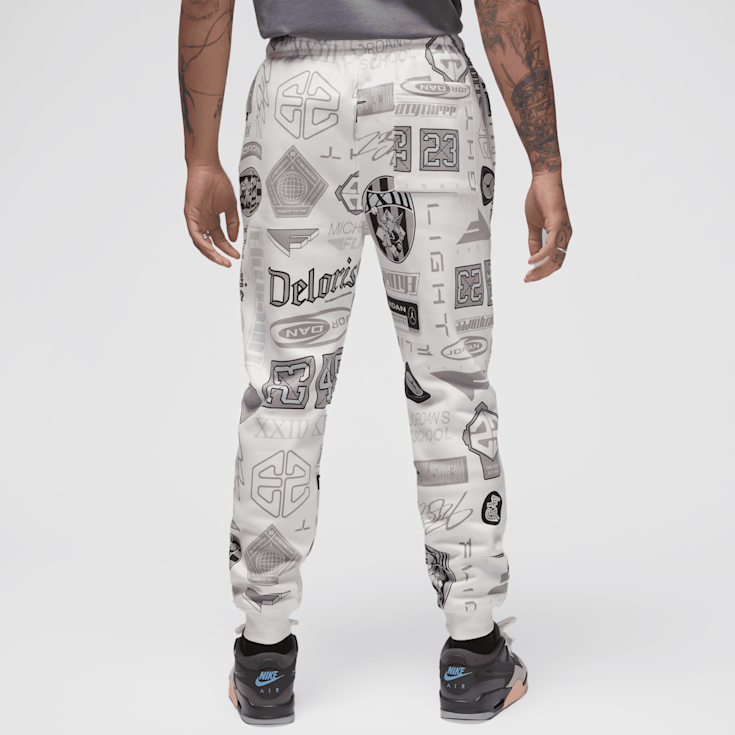 Essentials All Over Print Fleece Pants