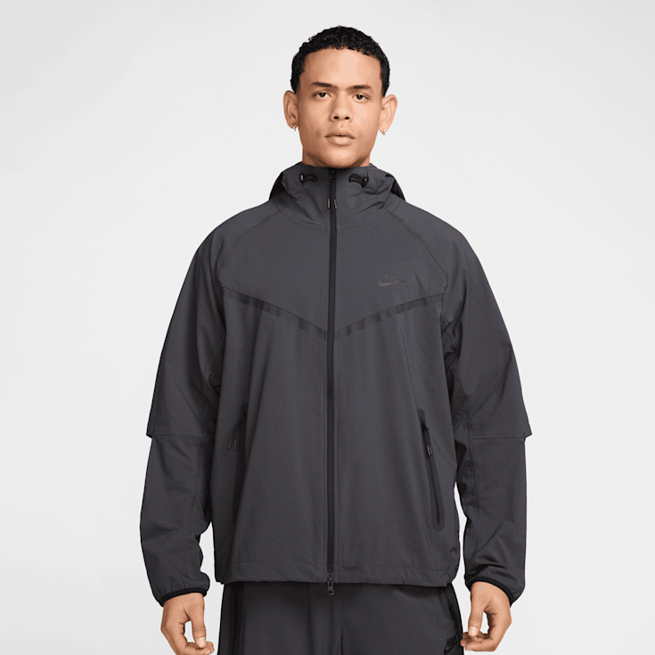 Nike Tech Woven Full-Zip Windrunner Jacket szary (HV6514-060)