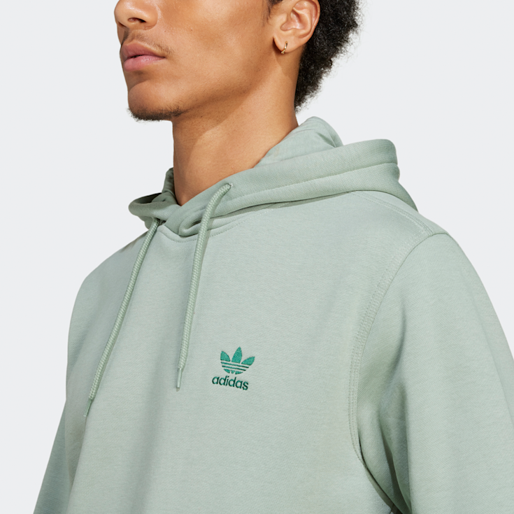 adidas Originals Felpa con cappuccio Essentials verde (JD2400)