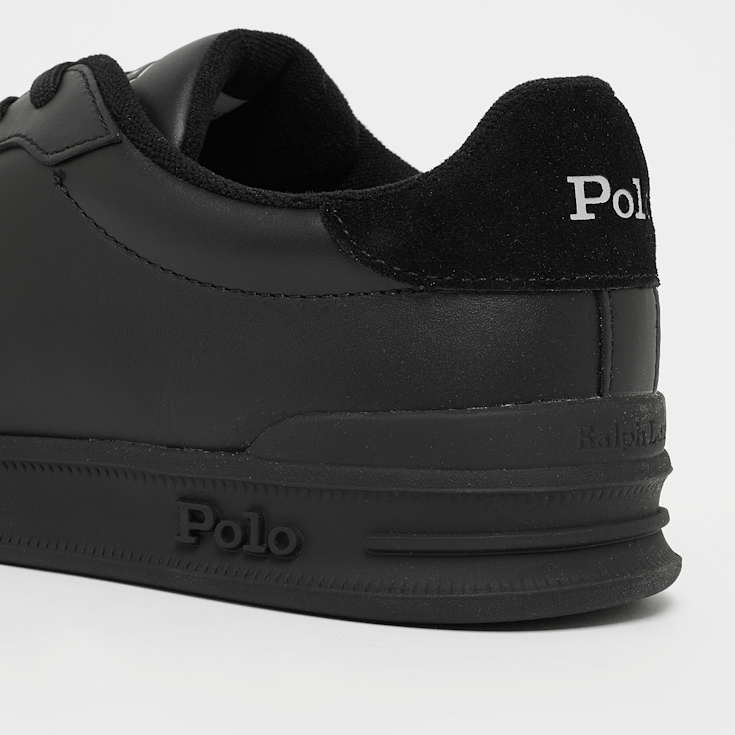 Polo Ralph Lauren Heritage Court II Leather Sneaker schwarz