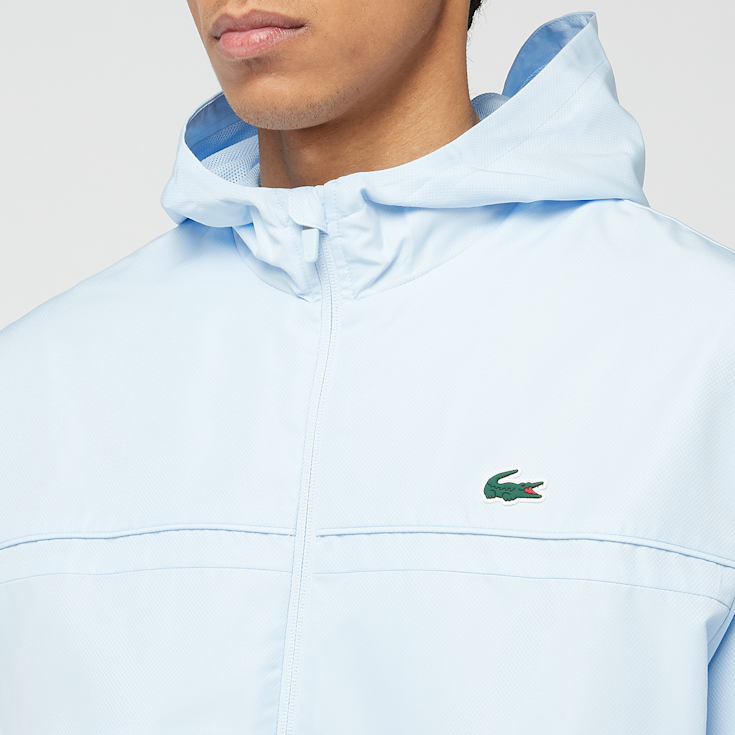 Zip Hoodie Lacoste Windjacke Hellblau LACOSTE SPORT Men's Full Zip