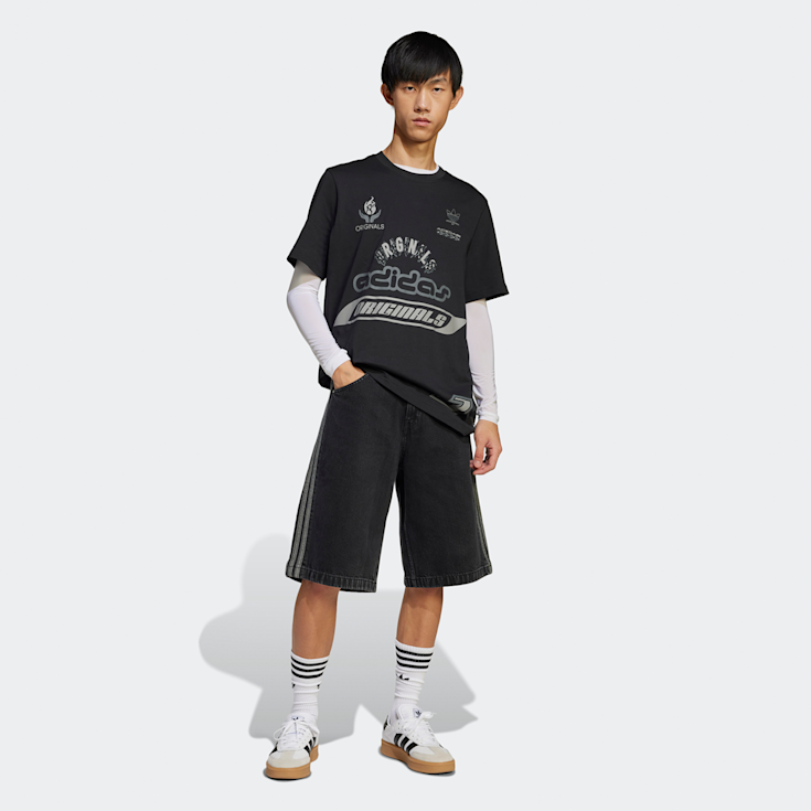 adidas Originals adicolor Firebird Shorts czarny (JC6719) adidas Originals adicolor Firebird Shorts czarny (JC6719)