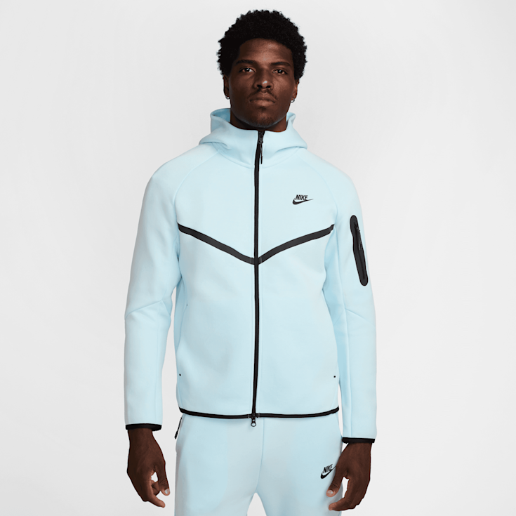 Nike Tech Fleece Full Zip Windrunner Hoodie blu (HV0949-474)