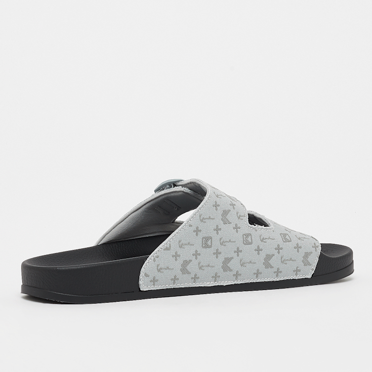 Karl Kani★ Street Slide PRM サンダル Karl Kani Street Slide PRM Sandals Men's - Black/Grey
