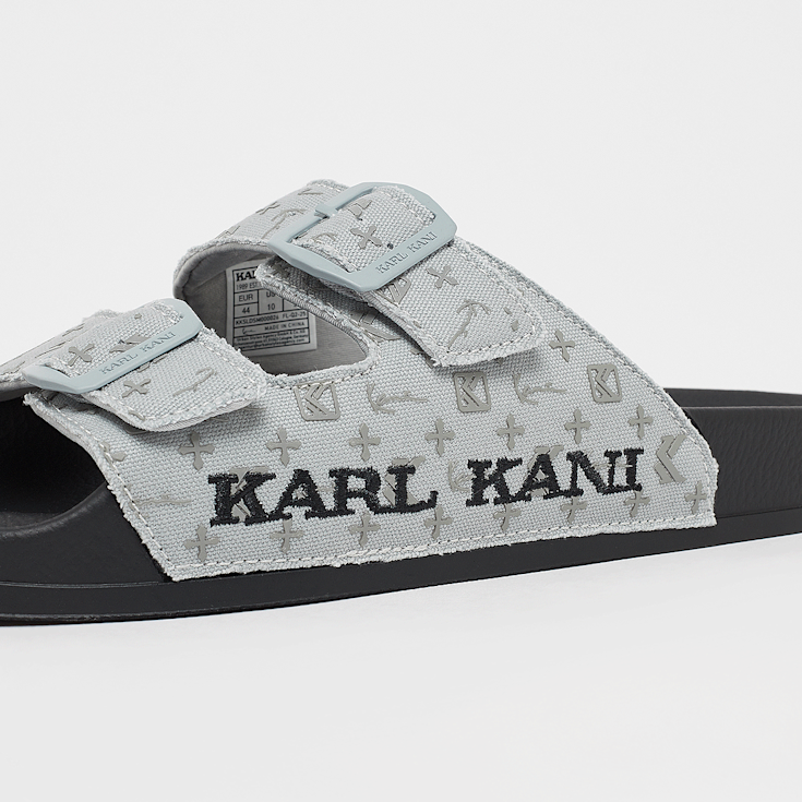 KARL KANI◆メンズ サンダル Street Slide PRM [gray/KK26] Karl Kani Street Slide PRM grigio (KKSLDSM000026)