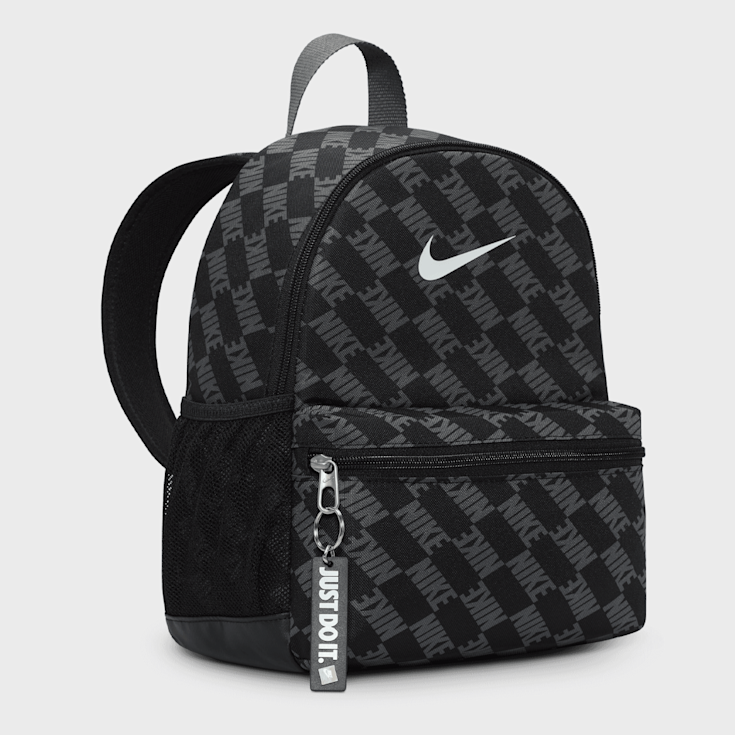 Nike Brasilia JDI Mini Backpack All-Over-Print schwarz (HV6481-010