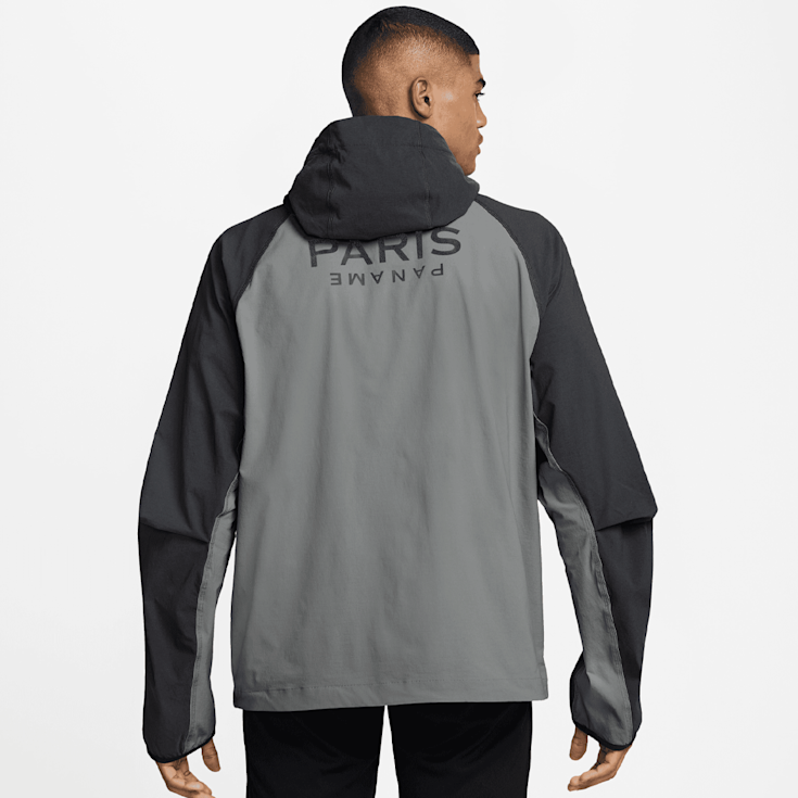 Nike PSG Tech Woven Windrunner Full Zip Jacket gris (HQ4981-060)
