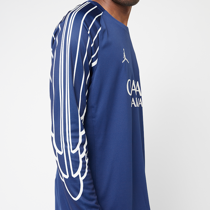Jordan PSG Nike Dri-Fit Jersey Longsleeve Stadium Fourth blau