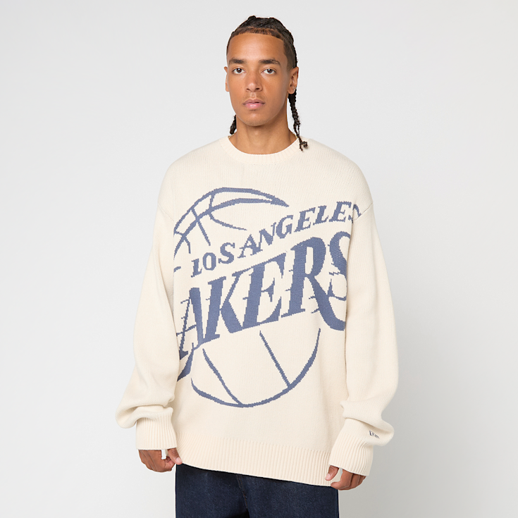 New Era NBA Knit Sweater Los Angeles Lakers Ltc beige (60684350)