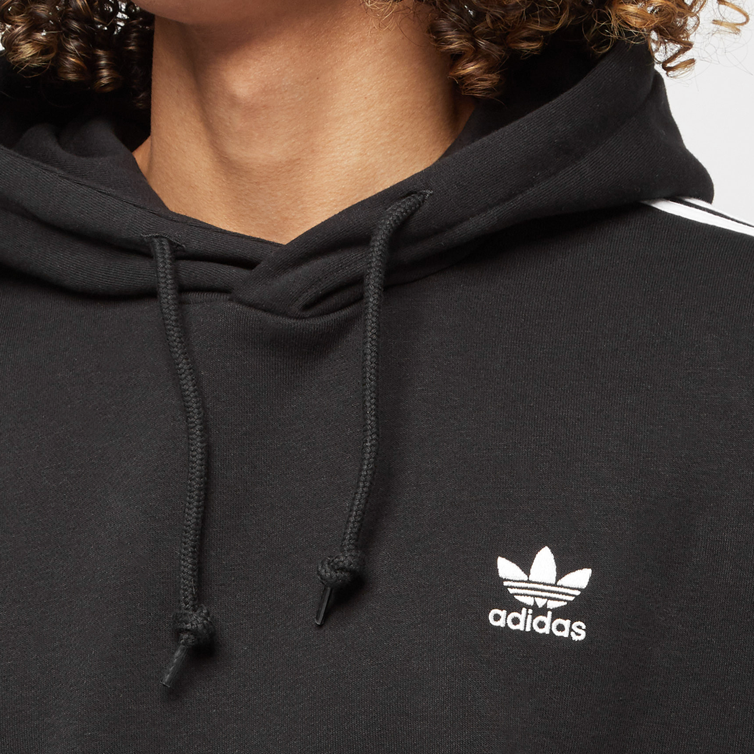 adidas Originals Sweat à Capuche adicolor 3-Stripes Fleece noir