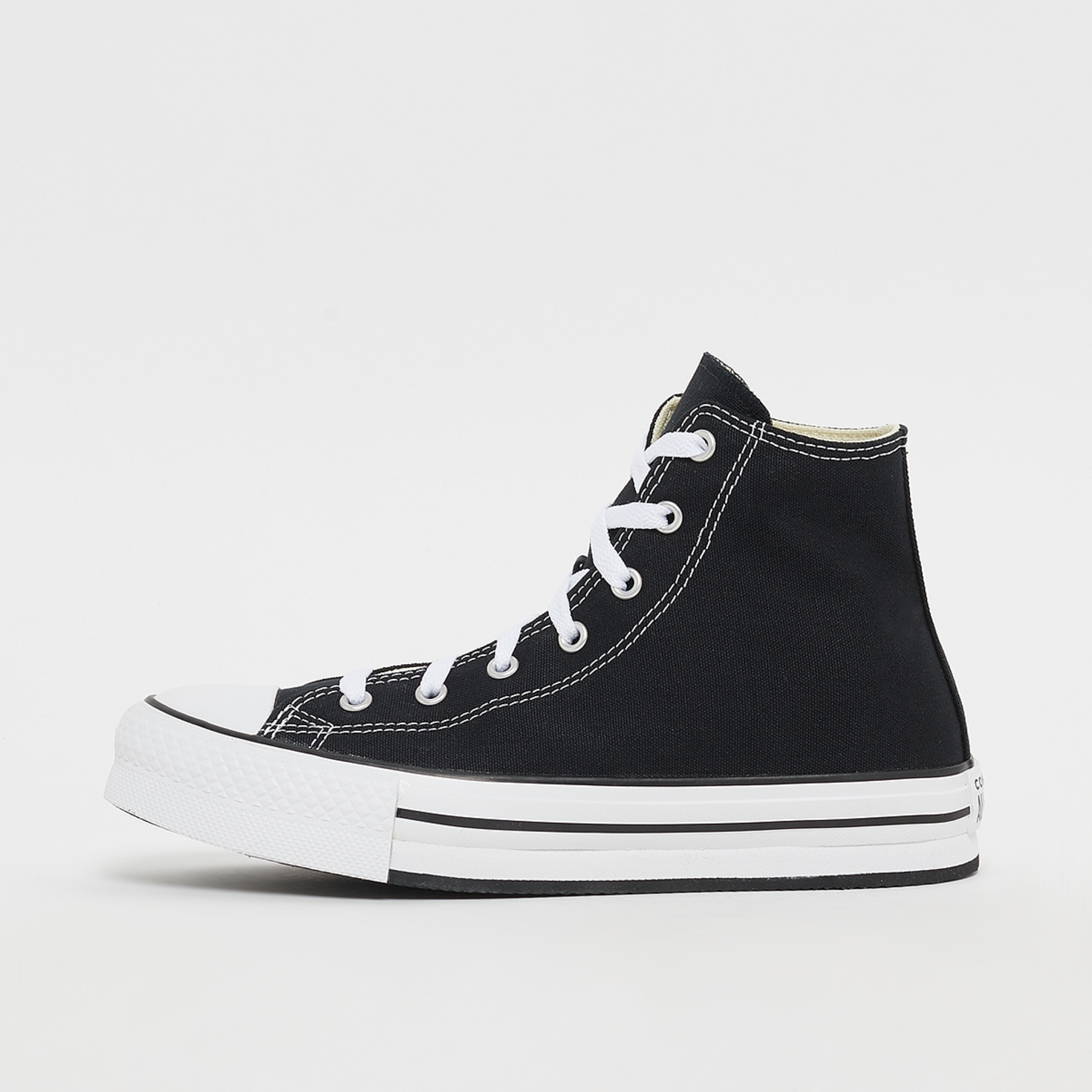 Converse Chuck Taylor All Star Eva Lift Canvas Platform (GS) negro