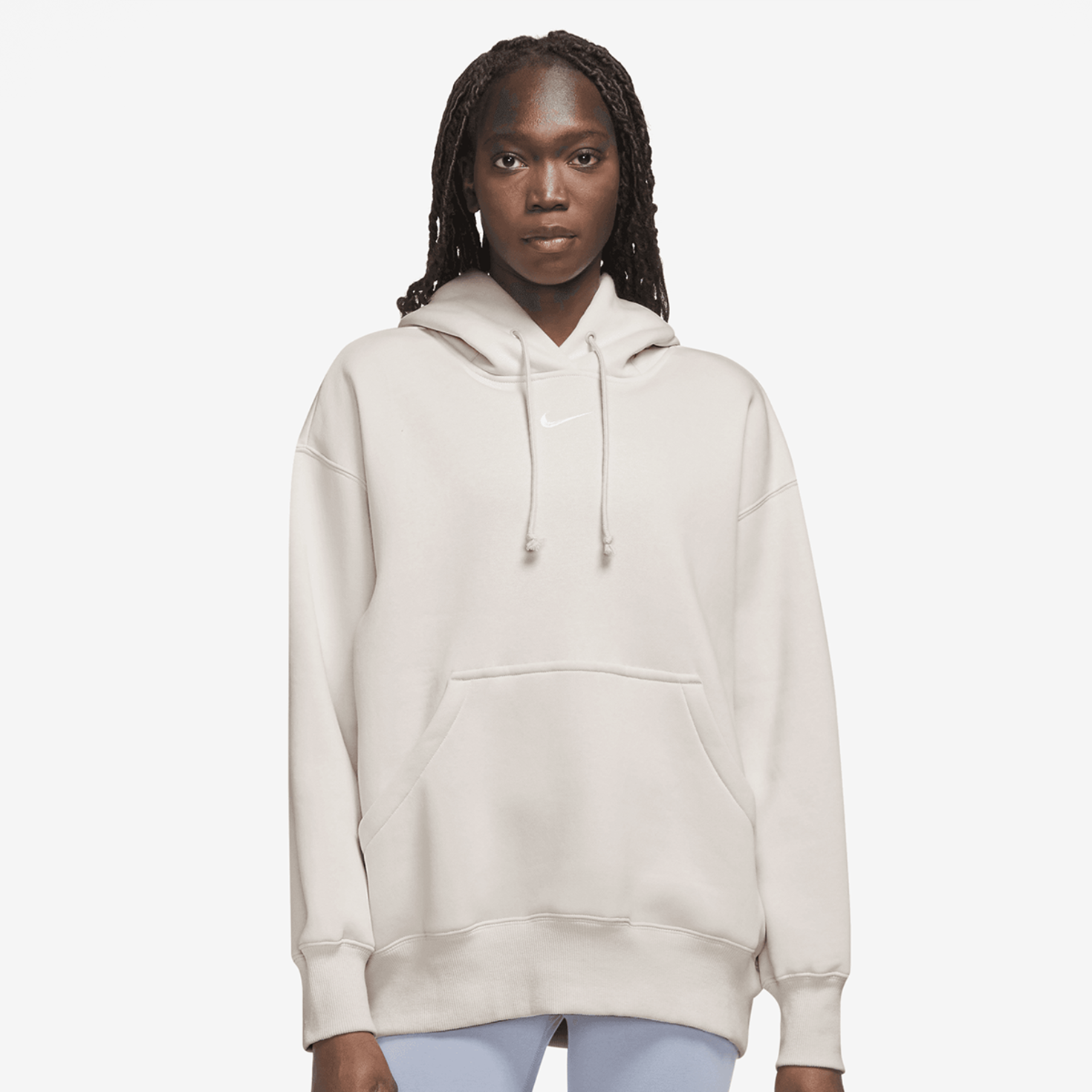 Nike Sportswear Phoenix Fleece Oversized Hoodie beige (DQ5860-104