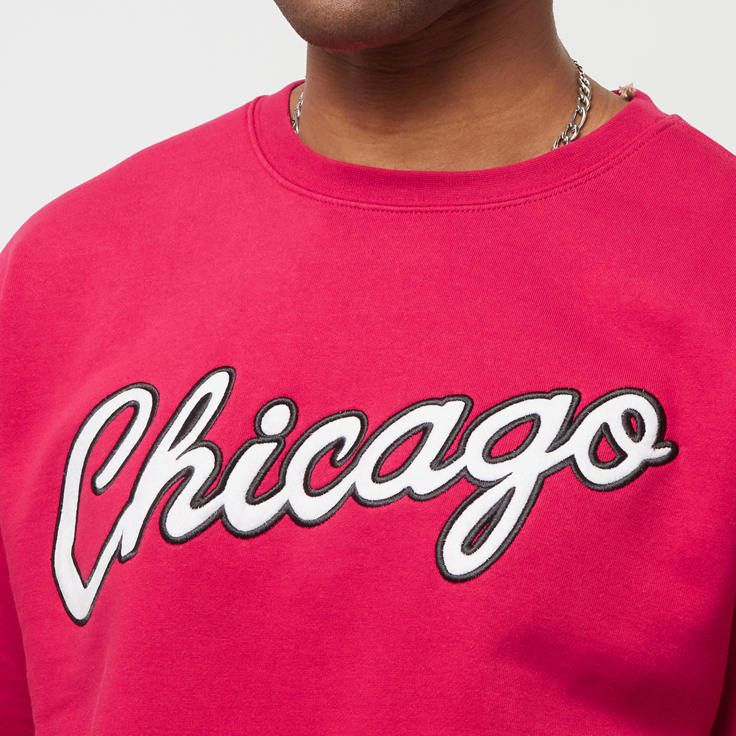 Mitchell & Ness NBA There And Back Fleece Crew Chicago Bulls