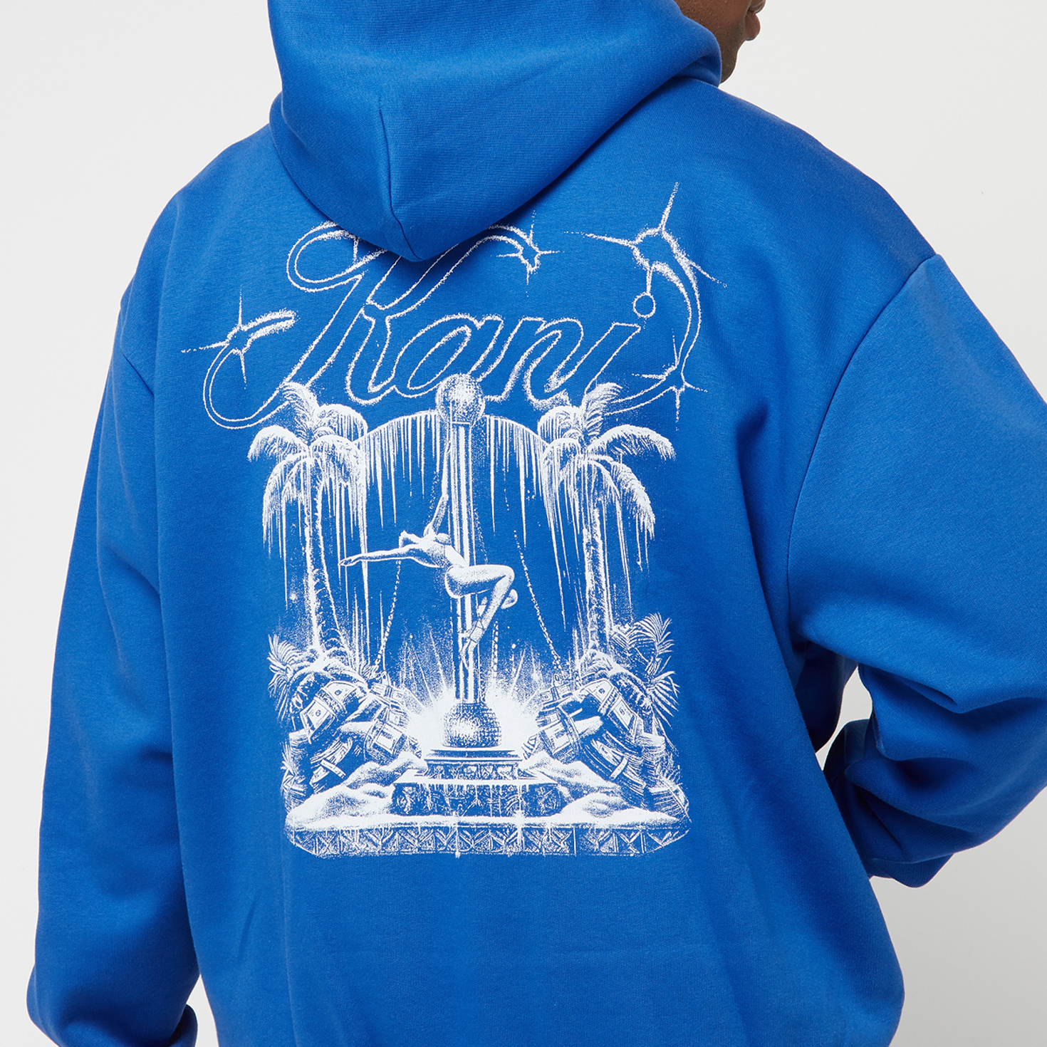 Karl Kani Icy Dancer Backprint Hoodie blau (KM244-025-2)