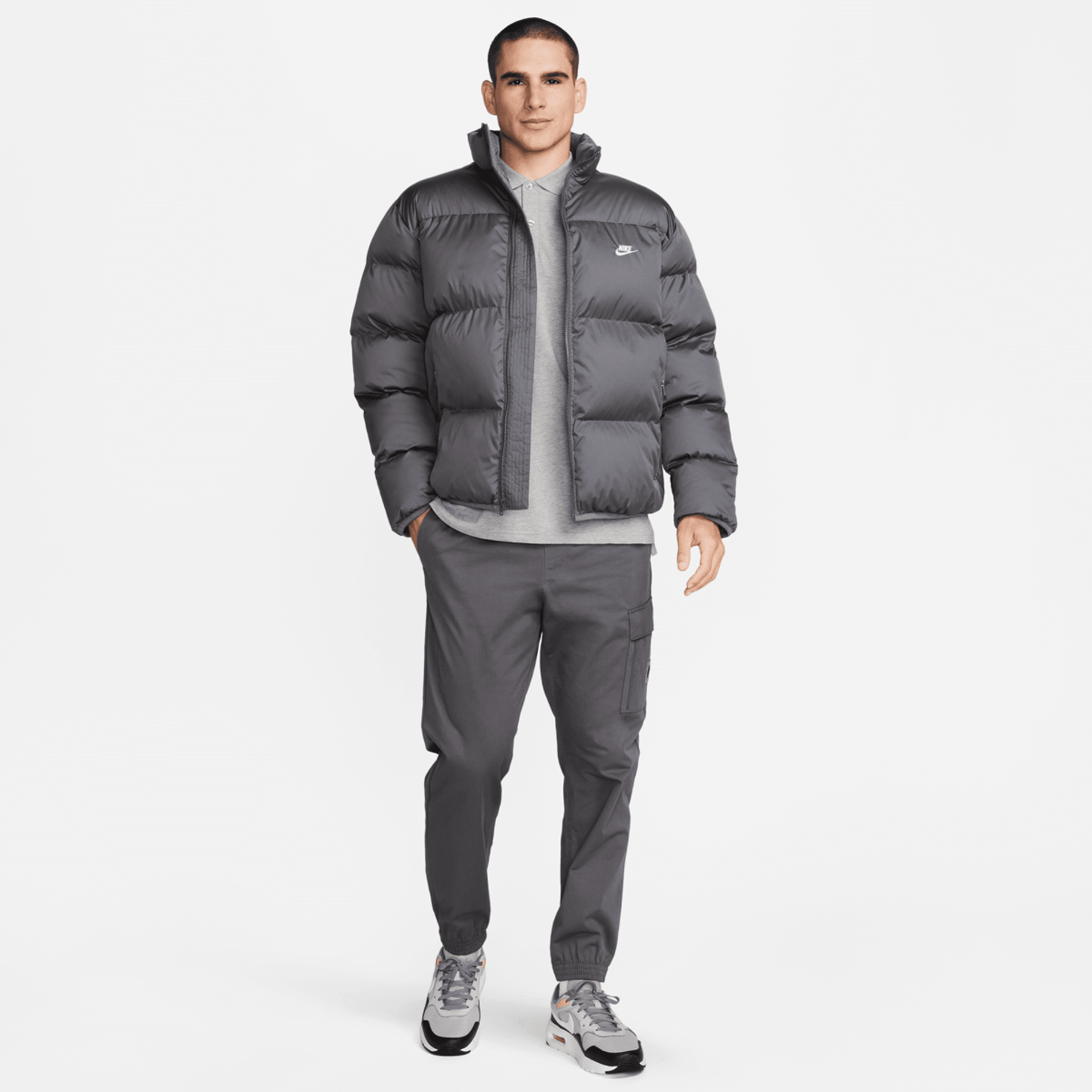 Nike Sportswear Club Puffer-Jacke nero (FB7368-068)