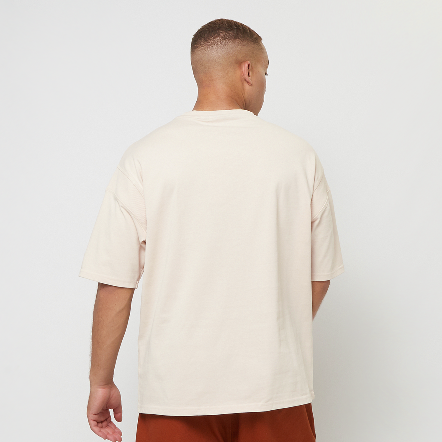 New Era LA Dodgers MLB Rib Infill Oversized T-Shirt bijela