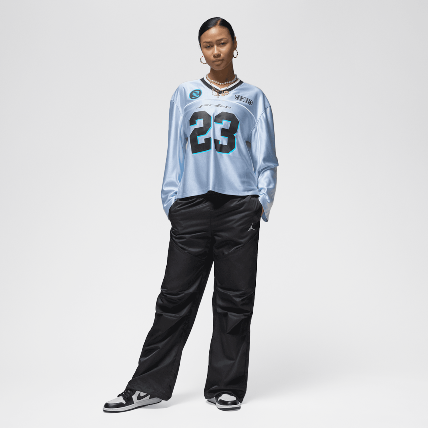 ★Nike★ Jordan Novelty Solid Pants W Black White HF9466010 Jordan Novelty Solid Pants schwarz (HF9465-010)