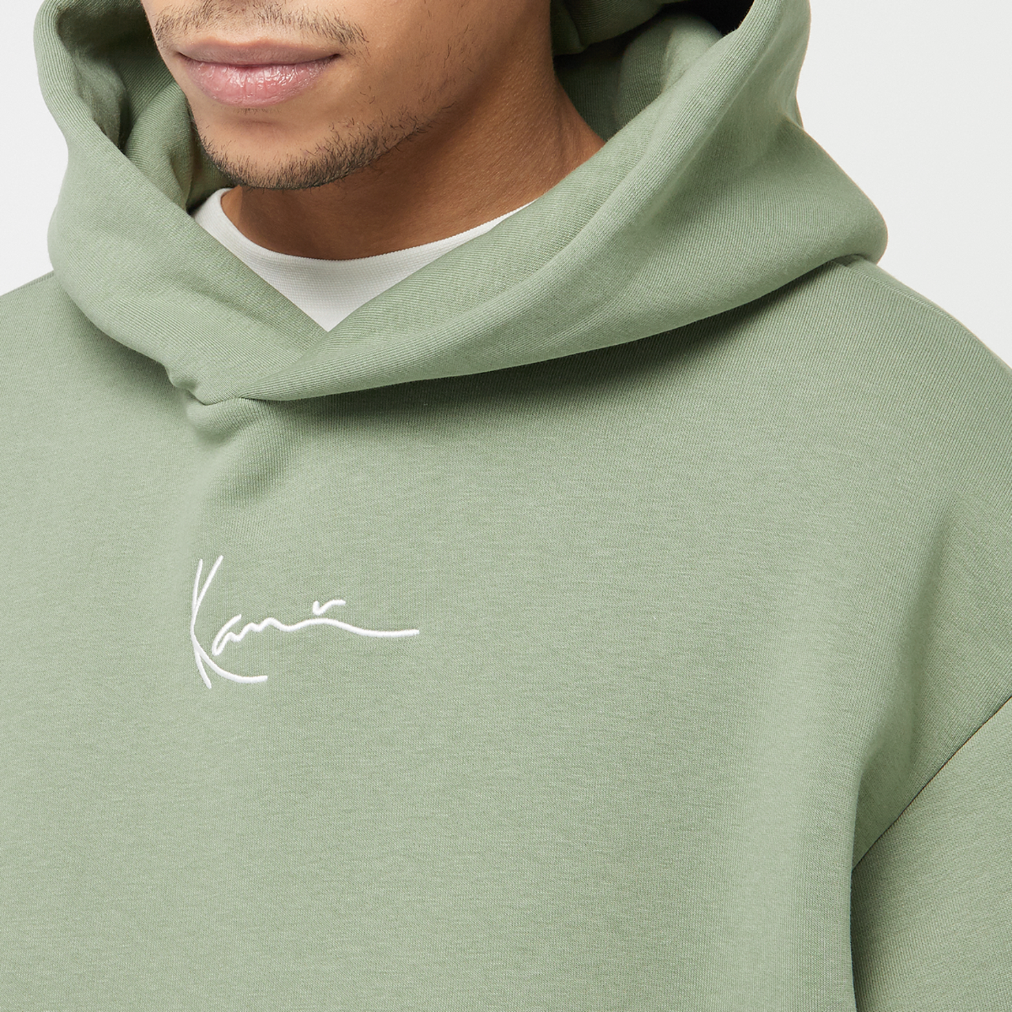 Karl Kani Small Signature Essential Oversized Hoodie grün (PD00005863)