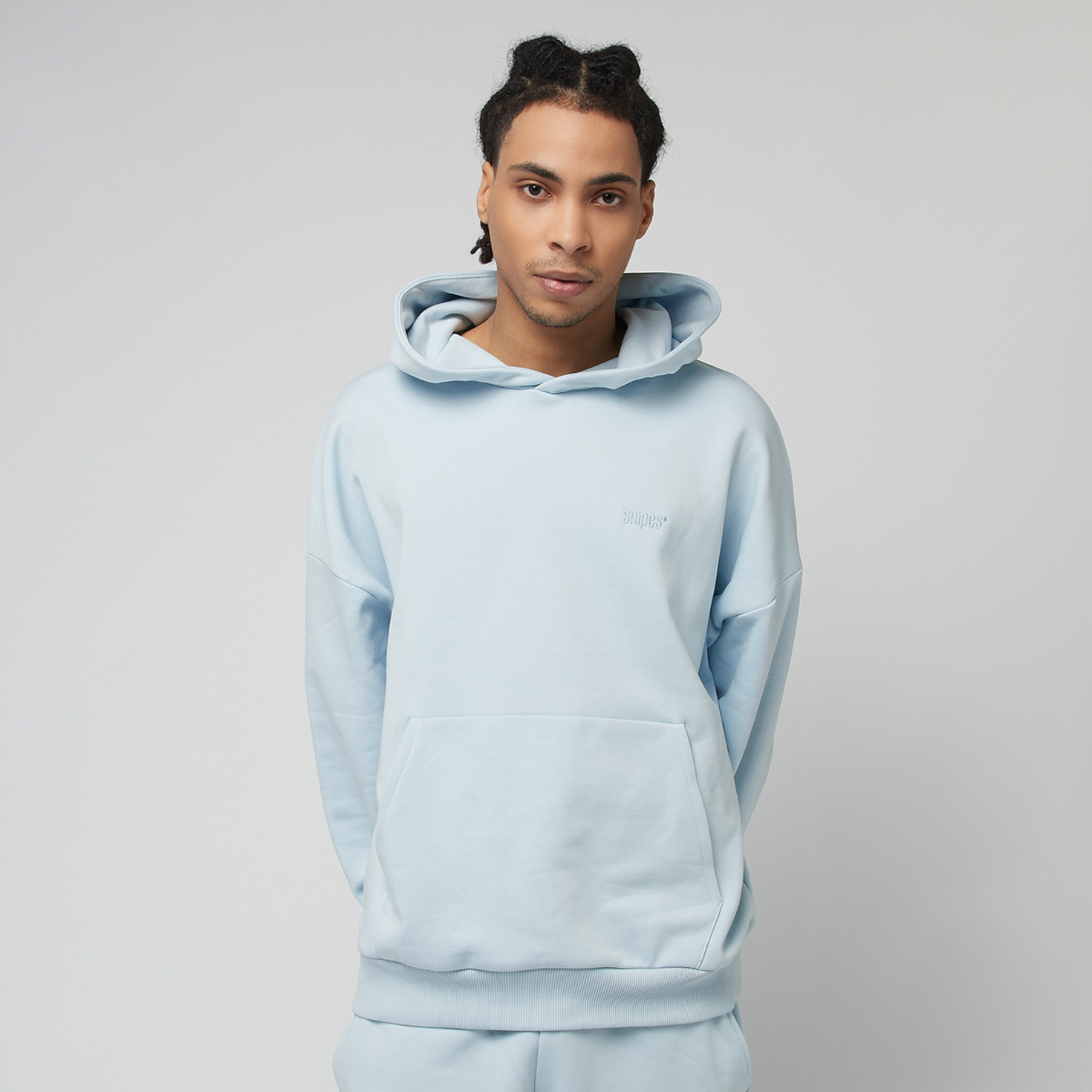 Basic Oversized Oversized Hoodie Hellblau Oversized Hoodie
