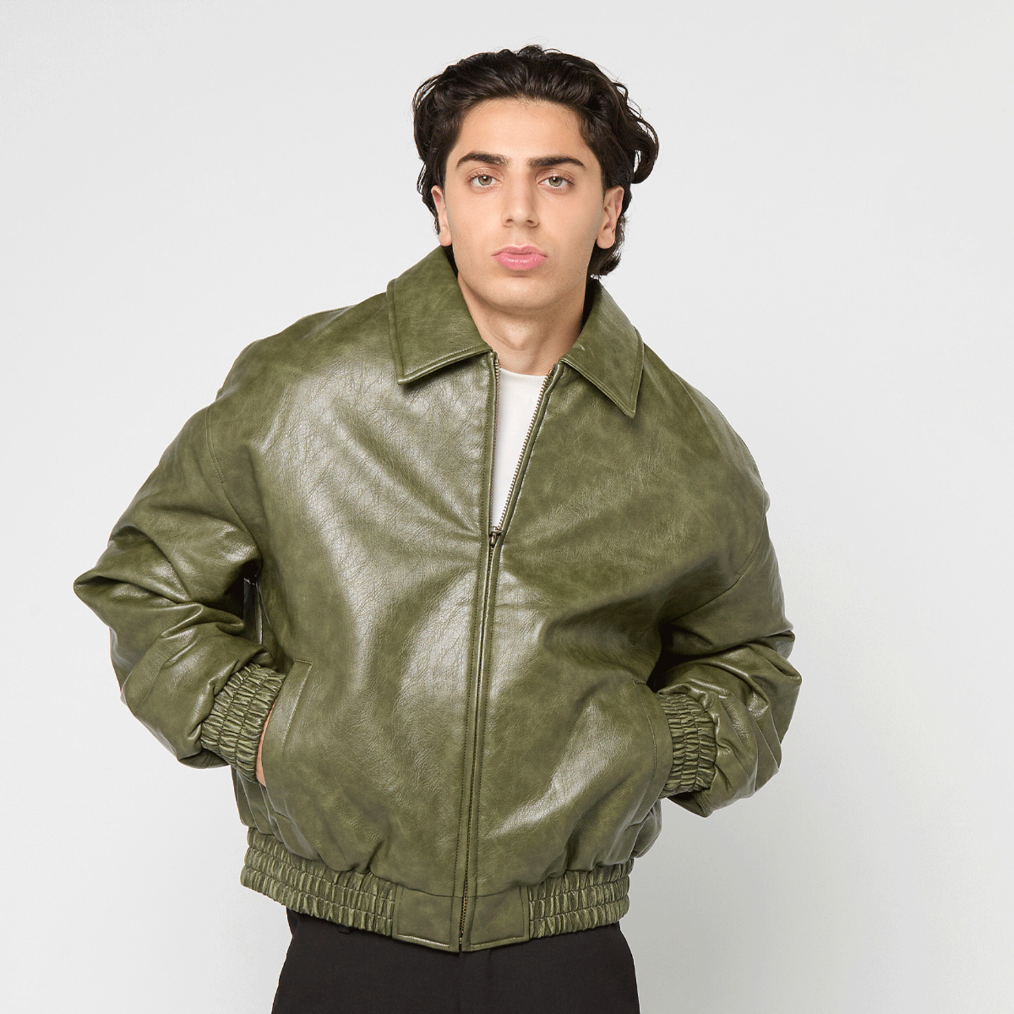 Salbei Daunenmantel Damen No Damen-Wollparka, Salbei Manufactum