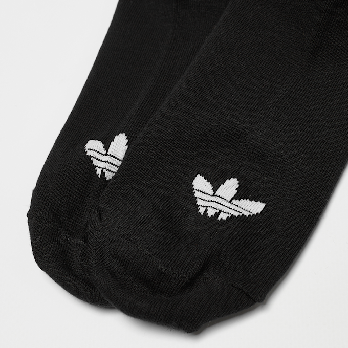 adidas Originals 3 PACK - adicolor Trefoil No Show Socken schwarz 1773 3