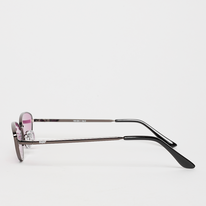 SNIPES Lunettes de soleil oeil de chat - rose noir 442 2