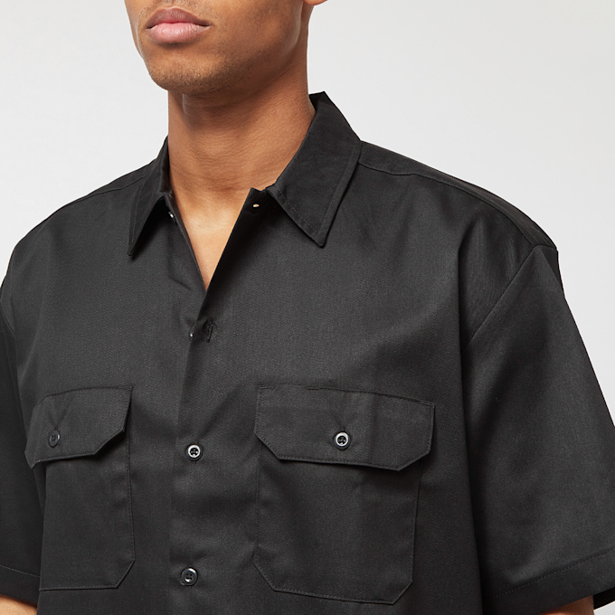Dickies Work Shirt Short Sleeve Rec preto 3377 3