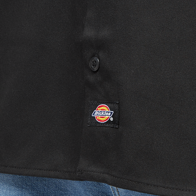 Dickies Work Shirt Short Sleeve Rec preto 3377 4