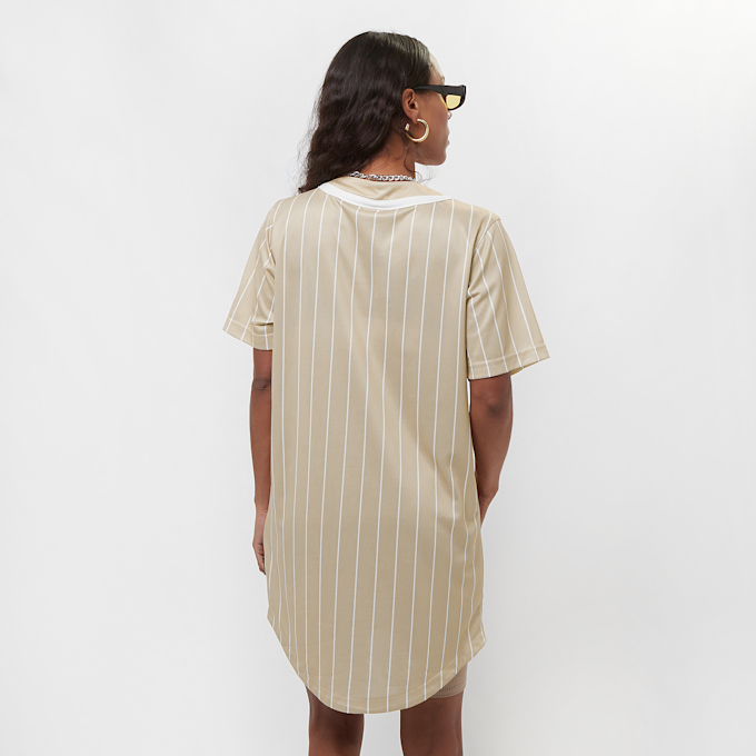 Karl Kani Woven Signature Old English Baseball Dress beige 22746 2