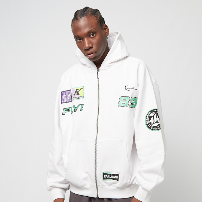 Felpa Con Cappuccio Karl Kani Autograph Heavy OS, Taglia Unica, Stile Urbano E Comfort