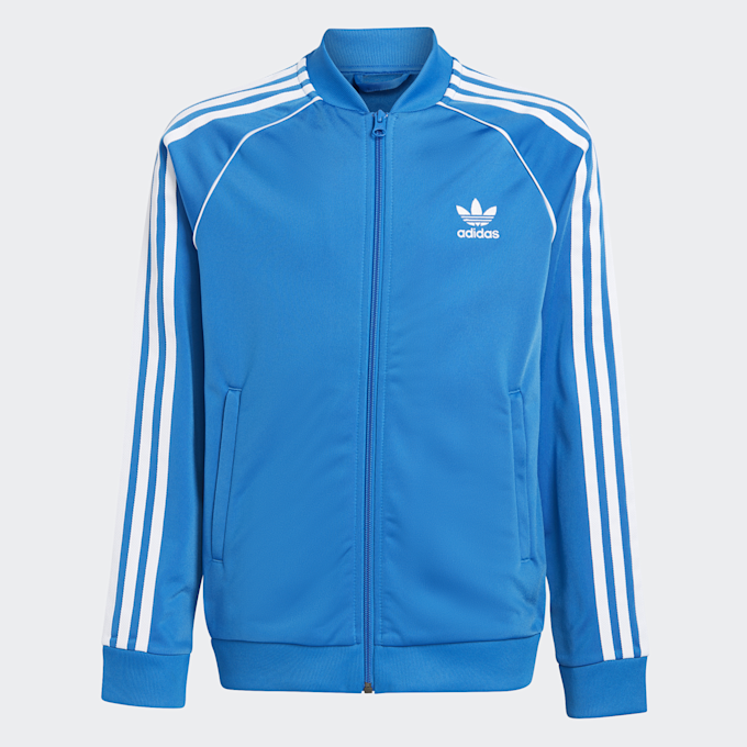 adidas Originals adicolor Superstar Trackjacket blauw 26346 2