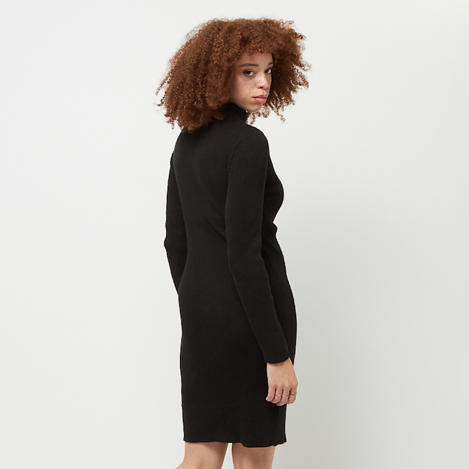 Korango Vamos Vintage Girls Cable Knit Turtle Neck Dress - Grey main image 1