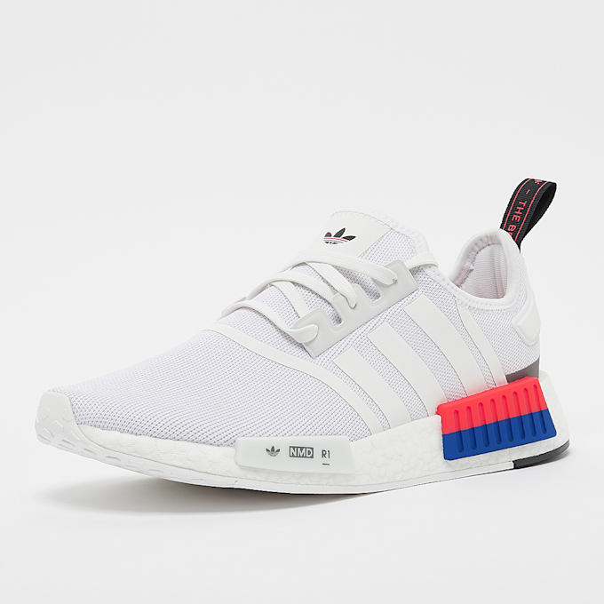 adidas gazelle silver green womens Shop White Mens adidas NMD R1 Lace Up Sneakers – Shoebacca main image 0