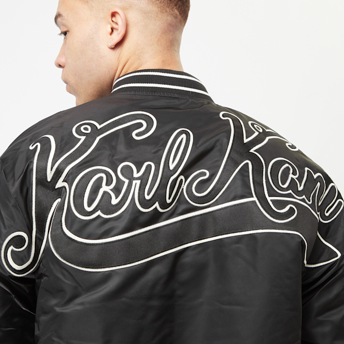 Karl Kani Diner Bowling Jacket preto 23083 5