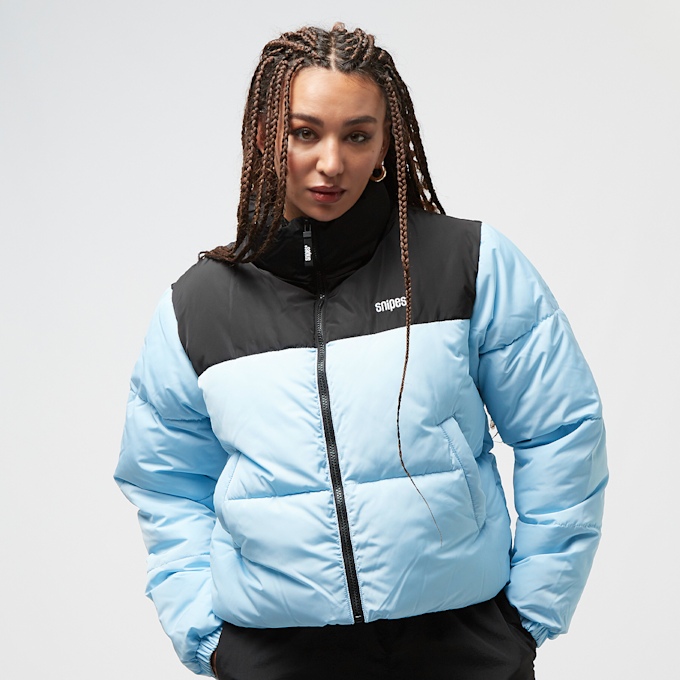 SNIPES Small Logo Short Puffer Jacket azul 23342 1