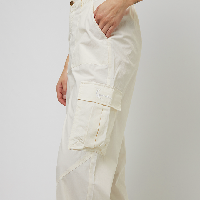 Karl Kani Small Signature Washed Cargo Pants beige 24711 4