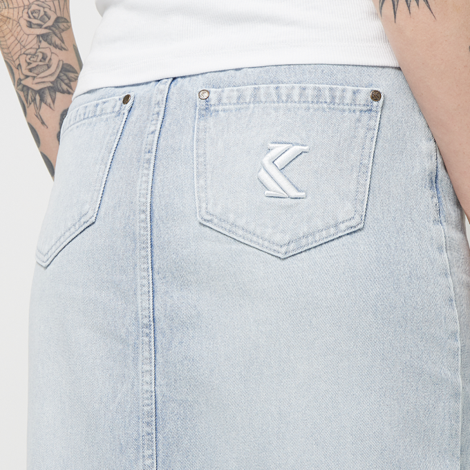 Karl Kani OG Long Denim Skirt blauw 24935 4
