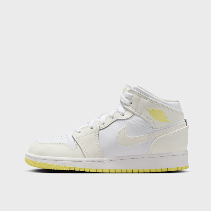 Jordan Air Jordan 1 Mid (GS) wit 31121 1
