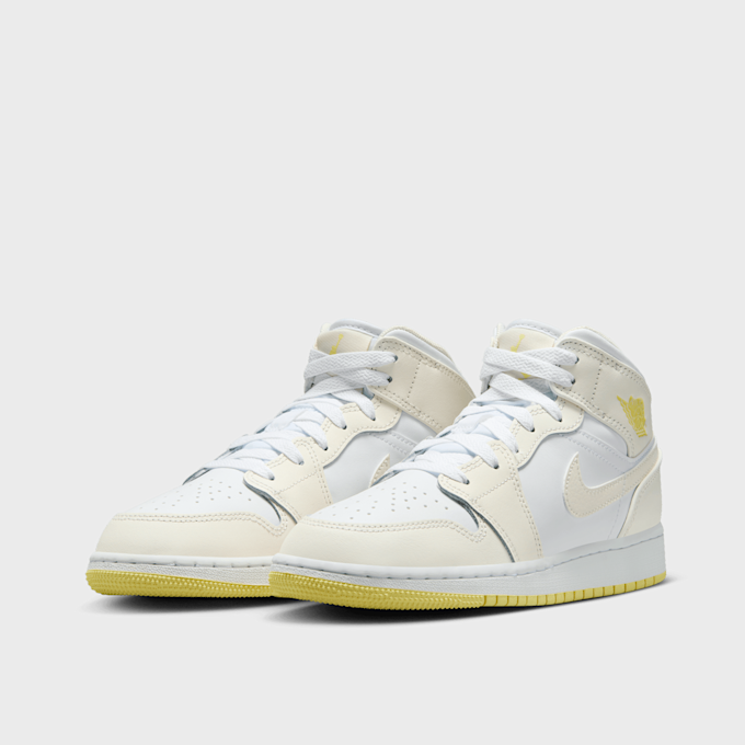 Jordan Air Jordan 1 Mid (GS) wit 31121 4