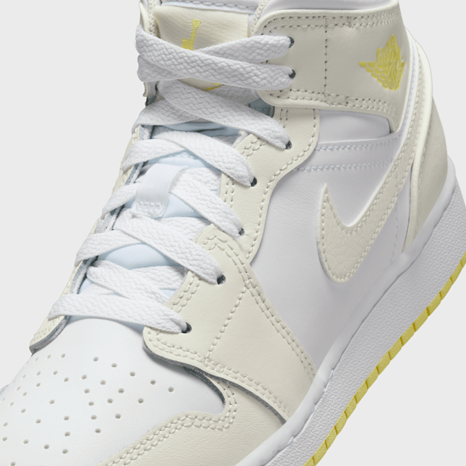 Jordan Air Jordan 1 Mid (GS) wit 31121 7