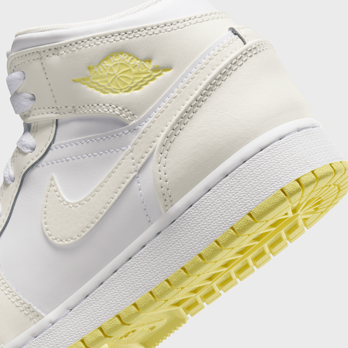 Jordan Air Jordan 1 Mid (GS) wit 31121 8