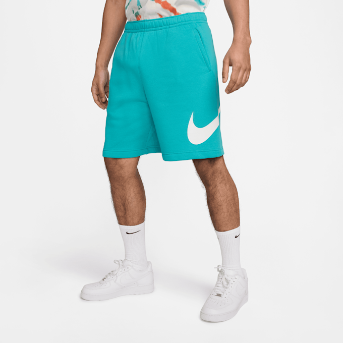 Nike   Sportswear Club Graphic Shorts turkoois 31252 1