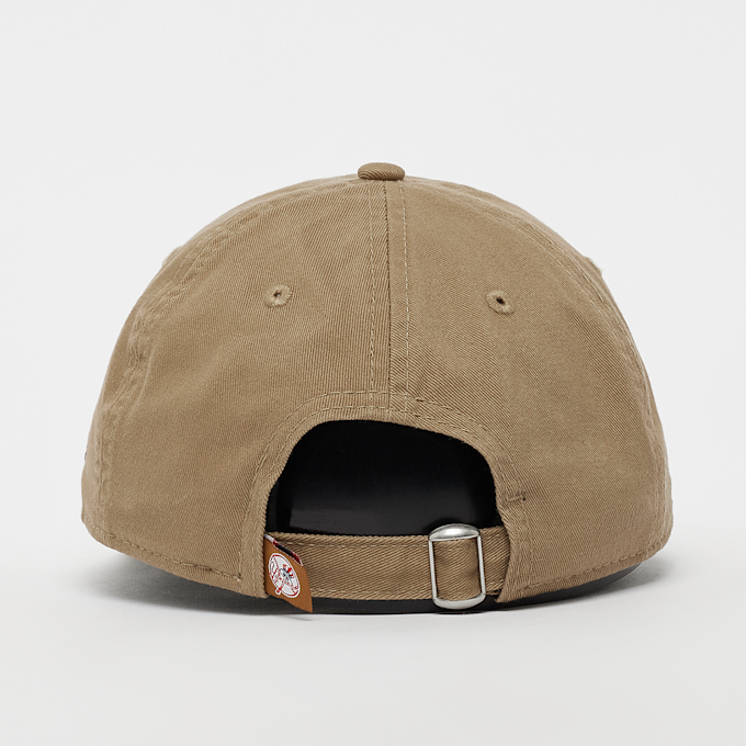 New - 9forty - Casquette En Lin à Logo NY Yankees - Blanc Cassé