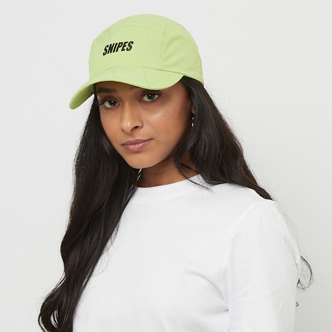 SNIPES 5-Panel Woven Label Basic Logo Nylon Cap groen 31739 5