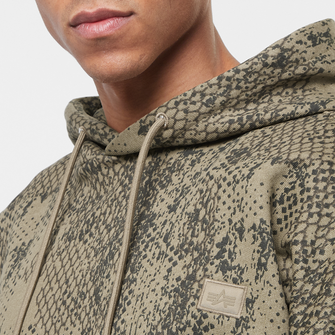 Alpha Industries Essentials Relaxed Hoody Camo mimetico 31769 3