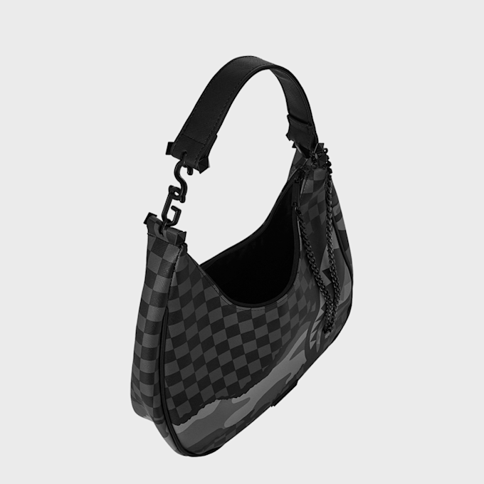 SPRAYGROUND Split Up Camo Tear Vice Shoulder Bag camo grijs 32606 2