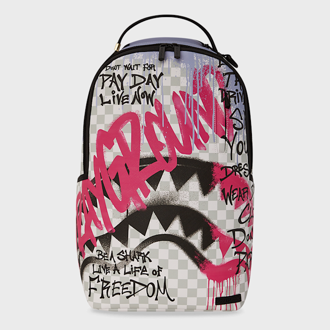 SPRAYGROUND Spraypoetry white/pink multicolor 32611 1