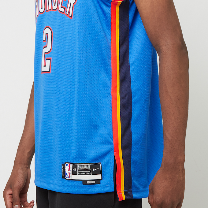 Nike   Shai Gilgeous-alexander Oklahoma City Thunder Icon Edition 2022/23 NBA Swingman Trikot blau 32653 4